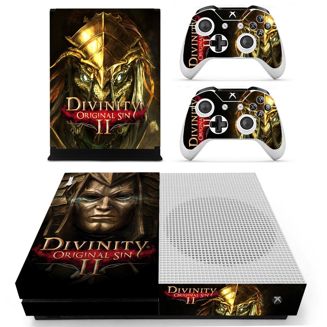 Divinity Original Sin 2 decal skin sticker for Xbox One S console and controllers