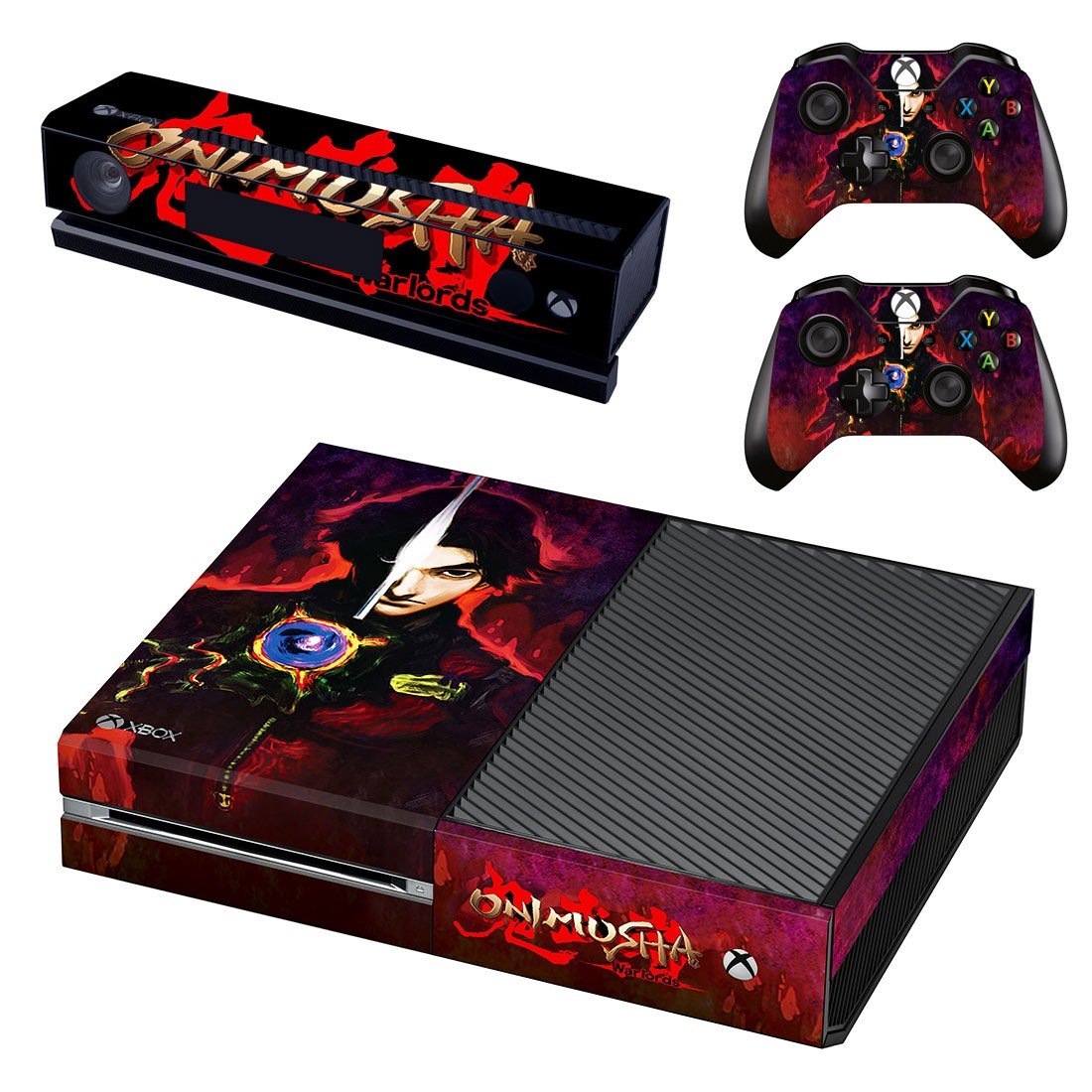 Onimusha decal skin sticker for Xbox One console and controllers