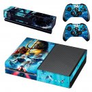 AquaMan decal skin sticker for Xbox One console and controllers