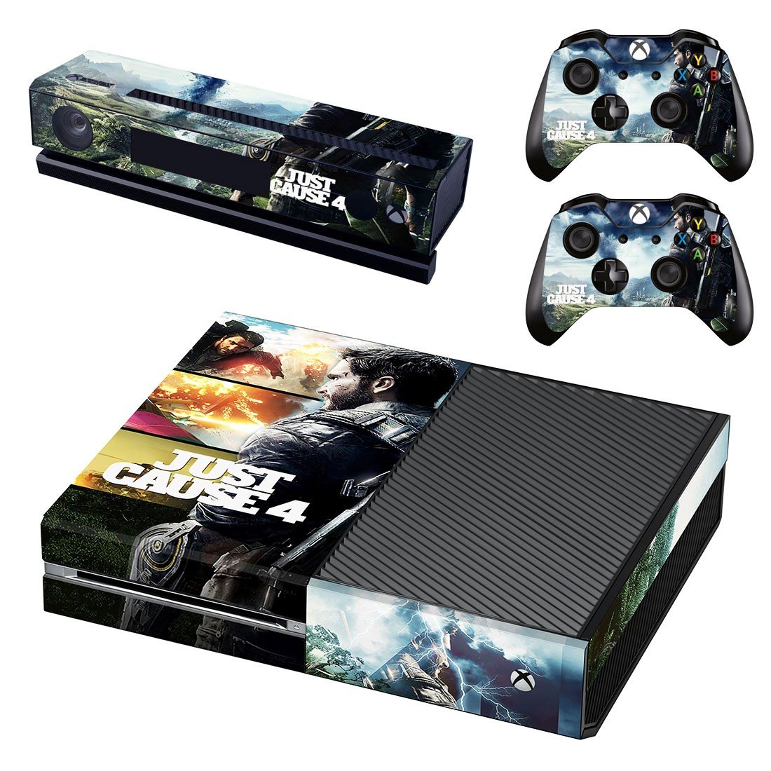 Just Cause 4 decal skin sticker for Xbox One console and controllers
