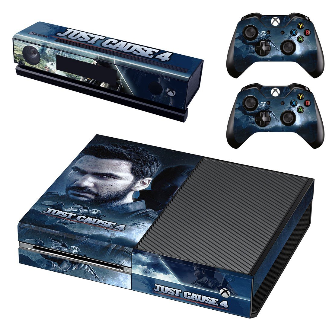 Just Cause 4 decal skin sticker for Xbox One console and controllers
