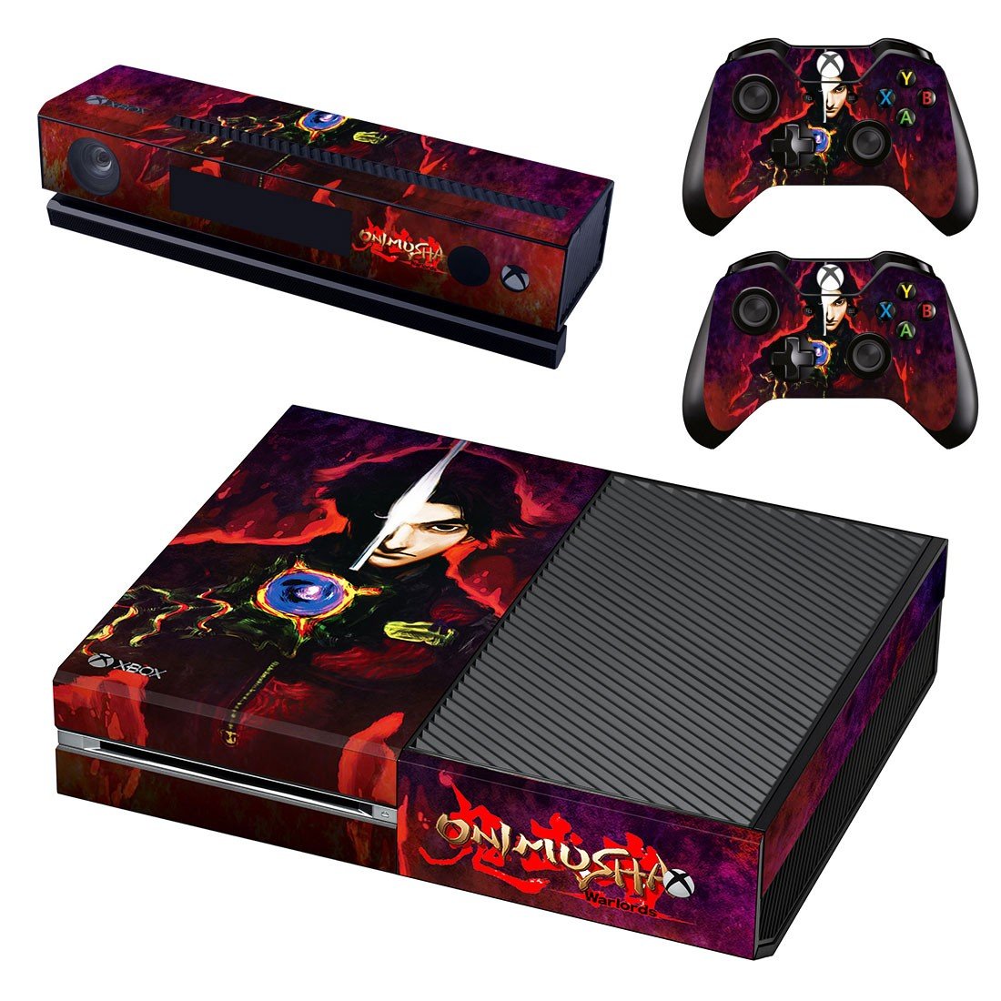 Onimusha decal skin sticker for Xbox One console and controllers