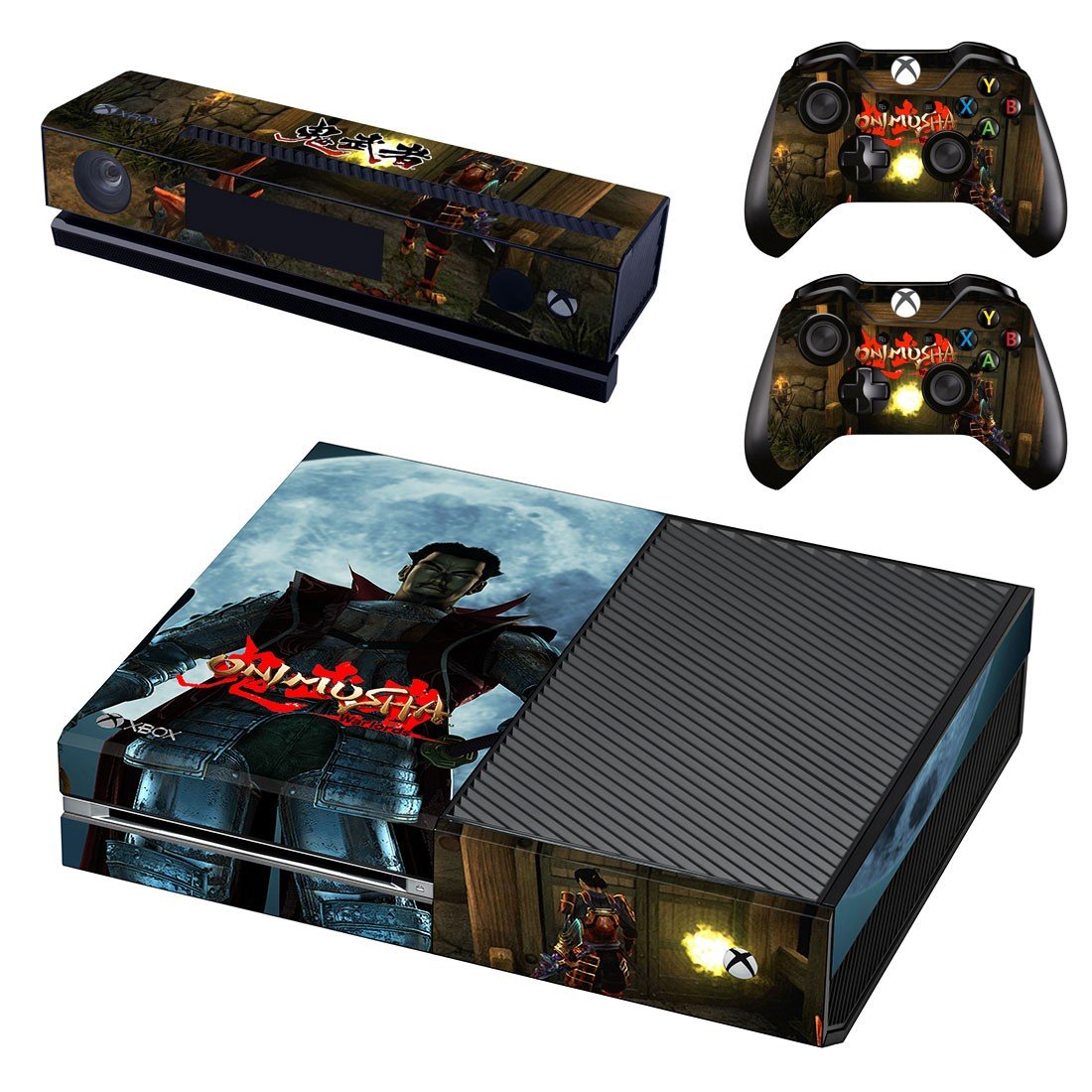 Onimusha decal skin sticker for Xbox One console and controllers