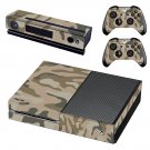 Camouflage decal skin sticker for Xbox One console and controllers