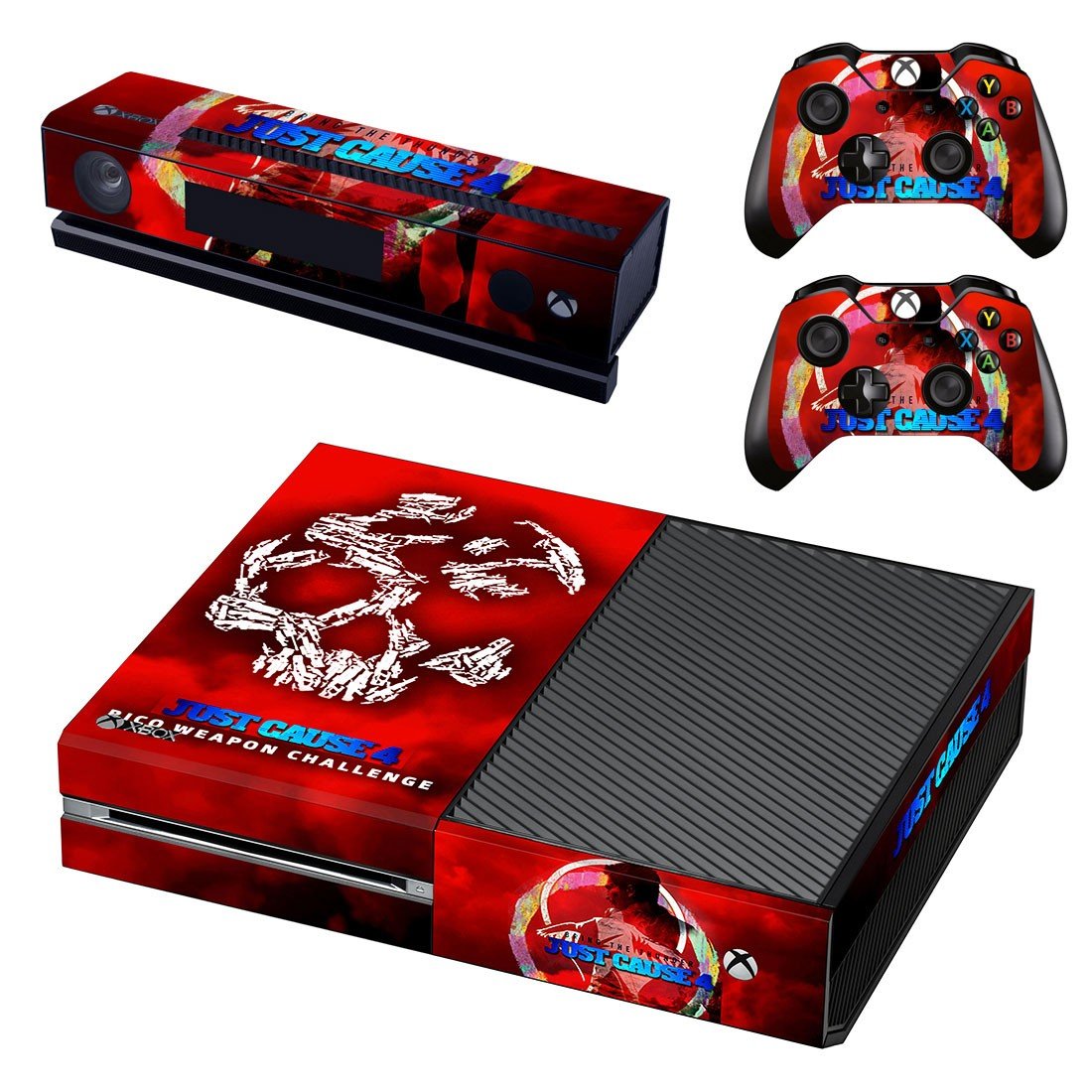 Just Cause 4 decal skin sticker for Xbox One console and controllers