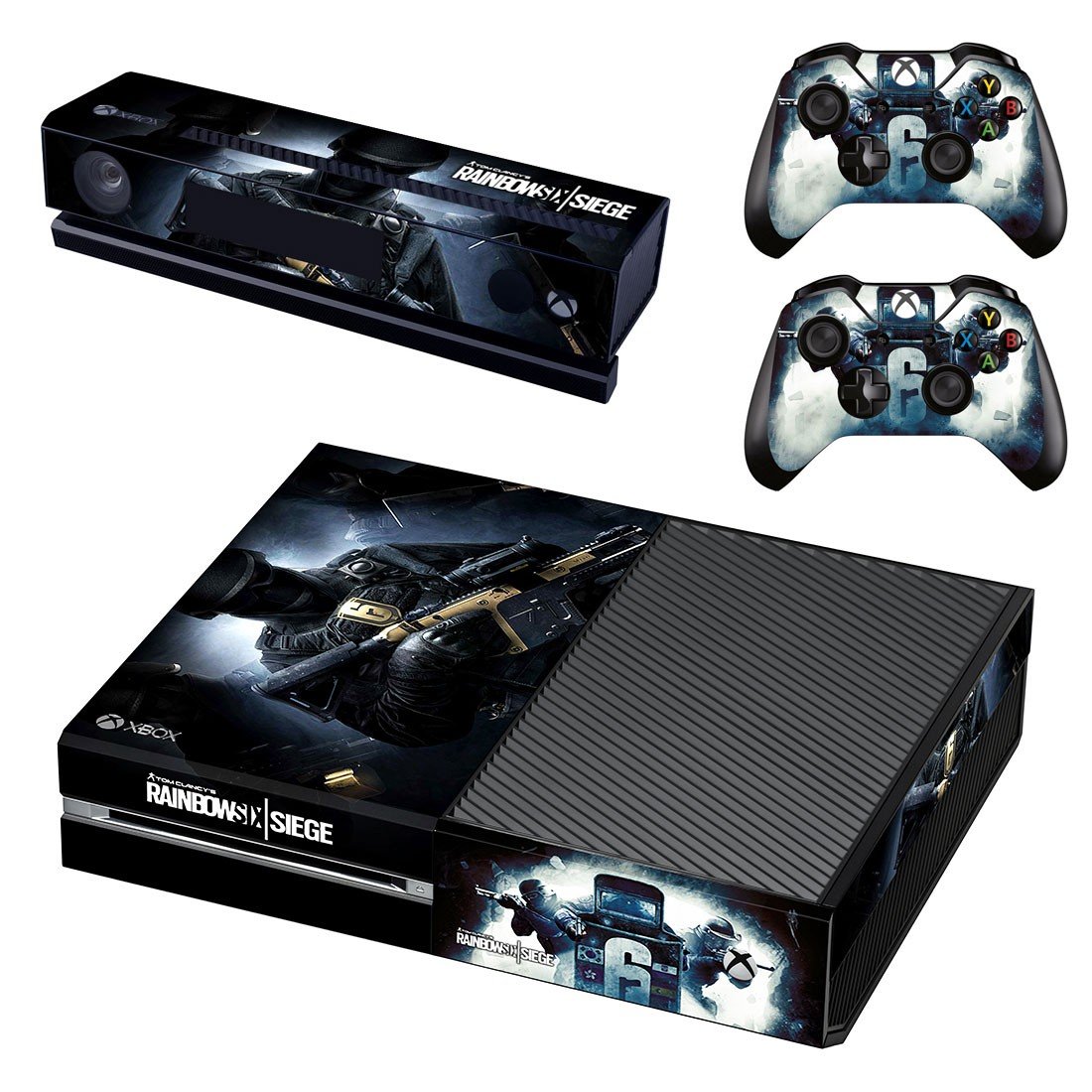 Rainbow Six Siege decal skin sticker for Xbox One console and controllers