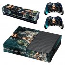 AquaMan decal skin sticker for Xbox One console and controllers