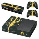 AquaMan decal skin sticker for Xbox One console and controllers