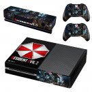 Resident Evil 2 decal skin sticker for Xbox One console and controllers