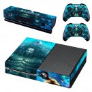 AquaMan decal skin sticker for Xbox One console and controllers