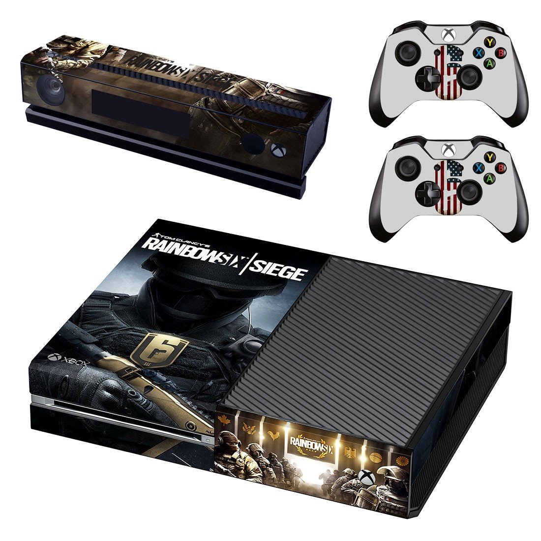 Rainbow Six Siege decal skin sticker for Xbox One console and controllers