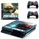 Just Cause 4 decal skin sticker for PS4 console and controllers