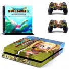 Dragon Quest Builders decal skin sticker for PS4 console and controllers