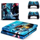 AquaMan decal skin sticker for PS4 console and controllers
