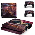 Darksiders 3 decal skin sticker for PS4 console and controllers