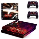 Onimusha decal skin sticker for PS4 console and controllers
