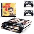 Just Cause 4 decal skin sticker for PS4 console and controllers