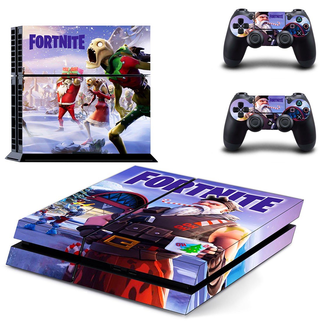 Fortnite decal skin sticker for PS4 console and controllers