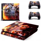 Darksiders 3 decal skin sticker for PS4 console and controllers