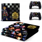 Kingdom Hearts 3 decal skin sticker for PS4 console and controllers