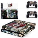 Yakuza 4 decal skin sticker for PS4 console and controllers