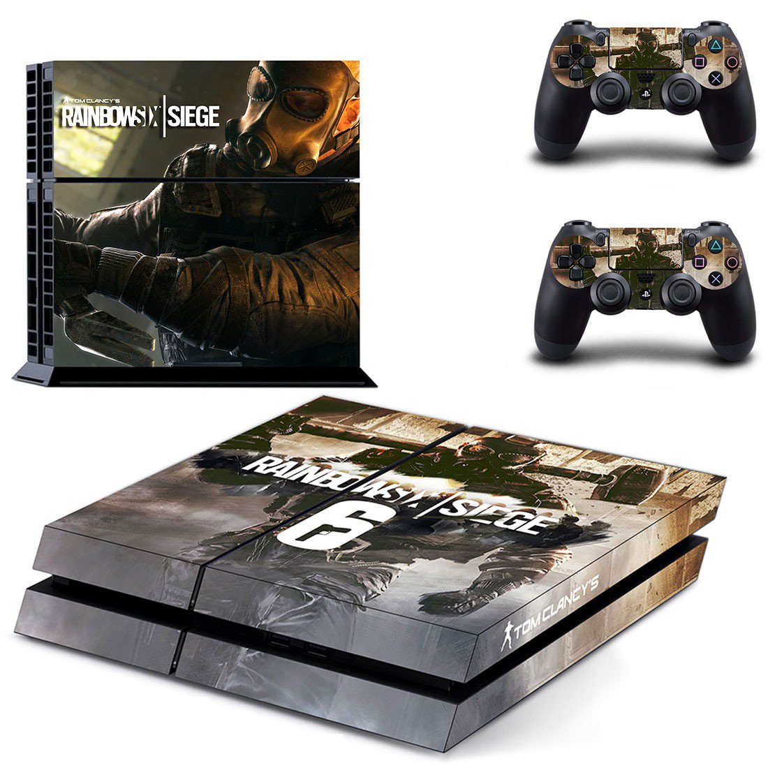 Rainbow Six Siege decal skin sticker for PS4 console and controllers