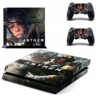 Anthem decal skin sticker for PS4 console and controllers