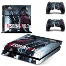 Resident Evil 2 decal skin sticker for PS4 console and controllers