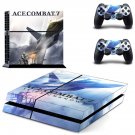 ACE Combat 7 decal skin sticker for PS4 console and controllers