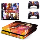 Supergirl decal skin sticker for PS4 console and controllers