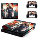 Supergirl decal skin sticker for PS4 console and controllers