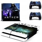 Anthem decal skin sticker for PS4 console and controllers