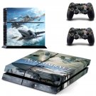 ACE Combat 7 decal skin sticker for PS4 console and controllers
