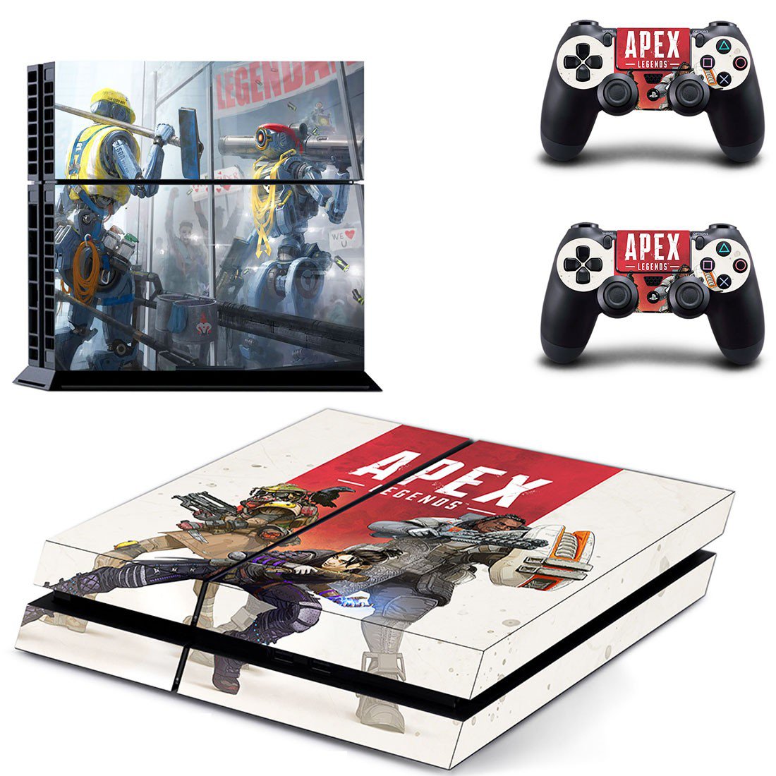 Apex Legends decal skin sticker for PS4 console and controllers
