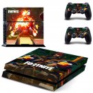 Fortnite decal skin sticker for PS4 console and controllers
