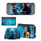 AquaMan decal skin sticker for Nintendo Switch console and controllers