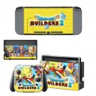 Dragon Quest Builders decal skin sticker for Nintendo Switch console and controllers