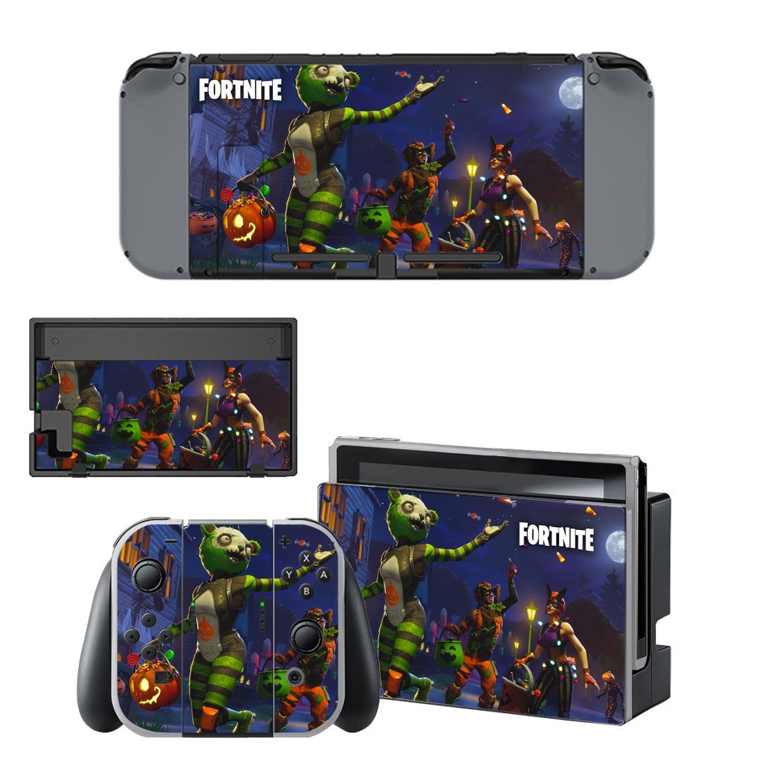 Fortnite decal skin sticker for Nintendo Switch console and controllers