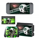 New york jets decal skin sticker for Nintendo Switch console and controllers