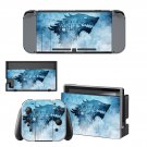 Game of Thrones decal skin sticker for Nintendo Switch console and controllers