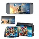 AquaMan decal skin sticker for Nintendo Switch console and controllers