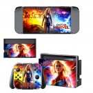 Supergirl decal skin sticker for Nintendo Switch console and controllers