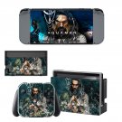 AquaMan decal skin sticker for Nintendo Switch console and controllers