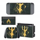 AquaMan decal skin sticker for Nintendo Switch console and controllers