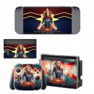 Supergirl decal skin sticker for Nintendo Switch console and controllers