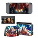 Supergirl decal skin sticker for Nintendo Switch console and controllers