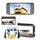 Minions decal skin sticker for Nintendo Switch console and controllers