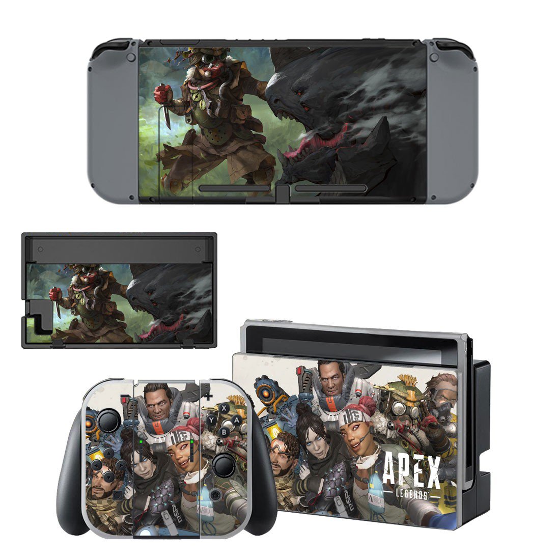 Apex Legends decal skin sticker for Nintendo Switch console and controllers