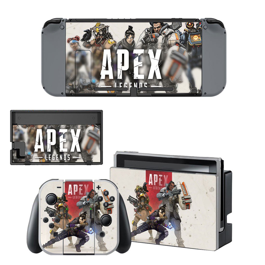 Apex Legends decal skin sticker for Nintendo Switch console and controllers
