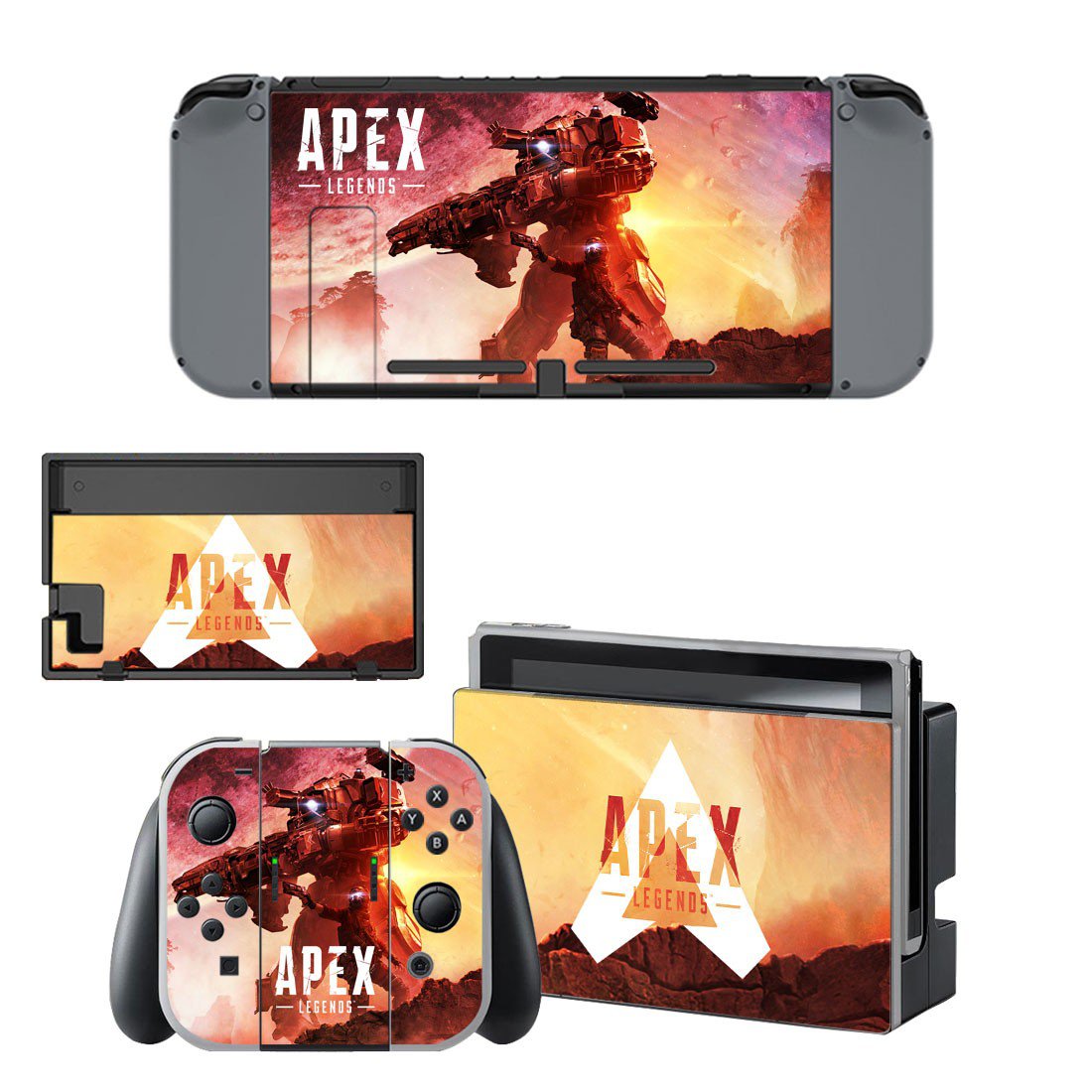 Apex Legends decal skin sticker for Nintendo Switch console and controllers